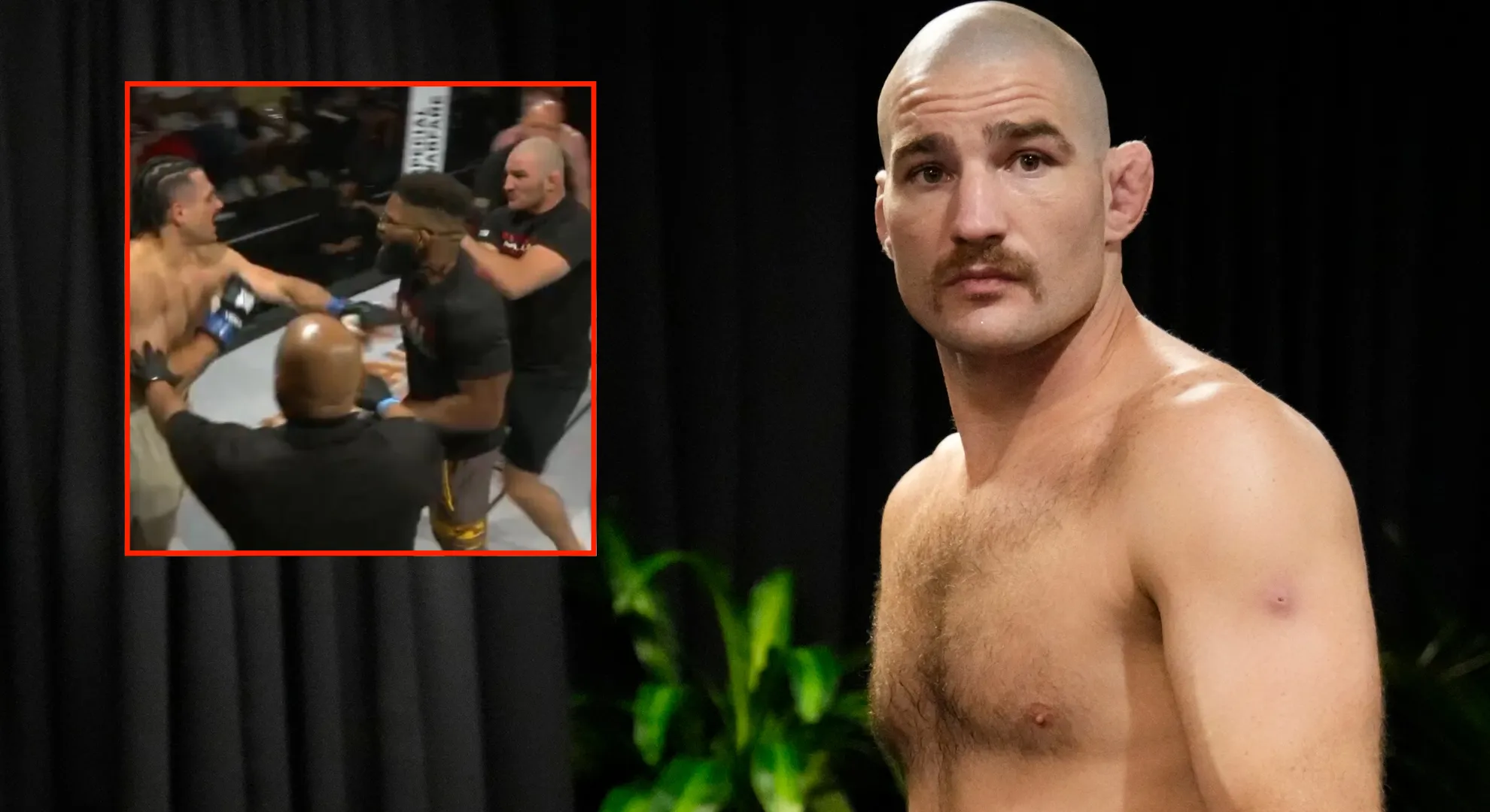 Sean Strickland Serbu Kurungan dan Pukul Petarung yang Mengejeknya Usai Mengalahkan Rekan Setim Lamanya
